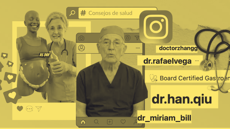 Médicos generados con IA en Instagram para venderte productos sin autorización sanitaria: más de 397 millones de visualizaciones
