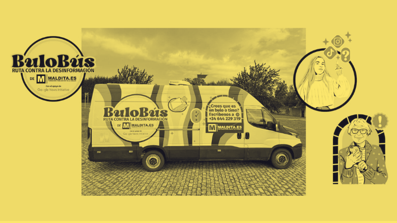 The BuloBús: a caravan against disinformation that will tour Spain to help you avoid falling for scams and hoaxes