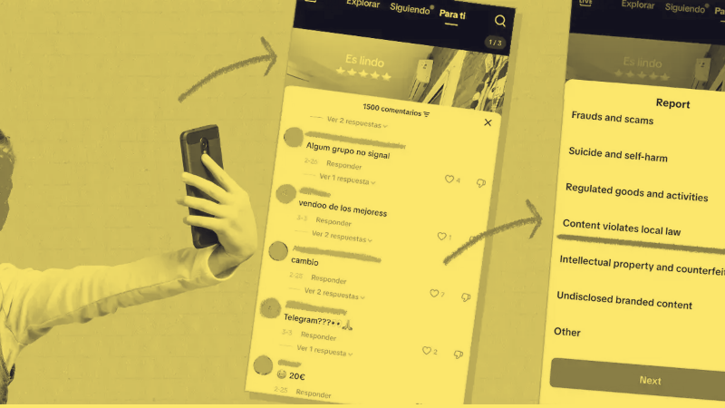 TikTok estuvo de acuerdo con el 99% de nuestras denuncias de abuso sexual infantil en su plataforma, pero mantuvo las cuentas activas en contra de sus propias políticas