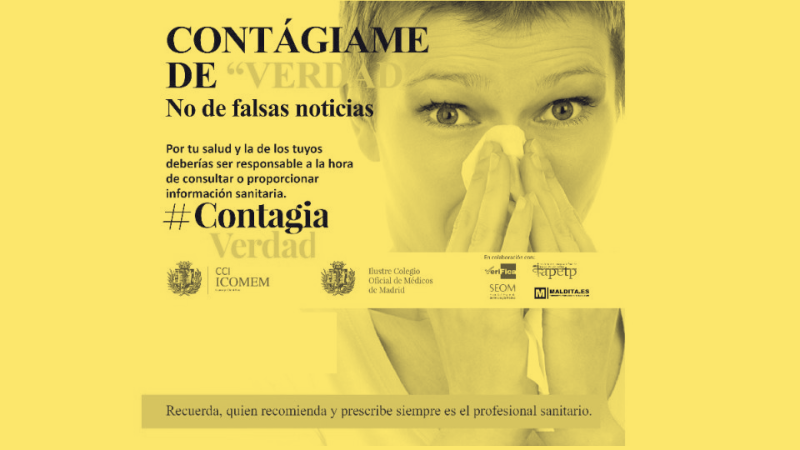 Maldita.es joins the Digital Observatory of the Official College of Physicians of Madrid to fight health hoaxes
