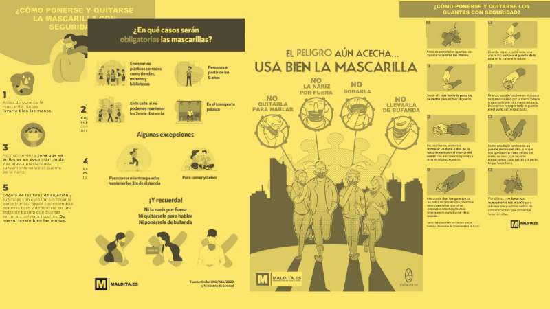 Download and print the Maldita posters with all the guidelines to protect yourself from the coronavirus
