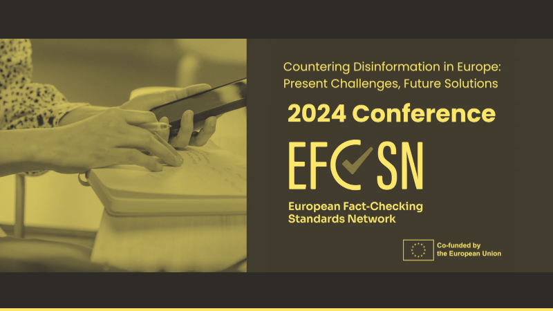The Maldita.es Foundation will take part in the First Annual EFCSN Conference and in the FactCRICIS project meeting