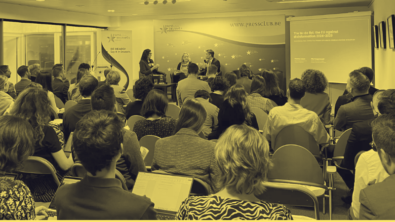 Telegram is a proven amplifier of disinformation: Maldita.es Foundation and the University of Granada present recommendations for the EU in an event in Brussels with the participation of Vice President Jourová