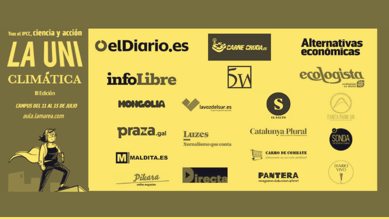 Maldita.es, collaborating media outlet of ‘La Uni Climática’ organized by La Marea