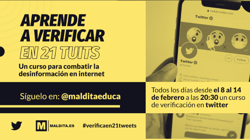 How to combat disinformation on the internet: Learn how to verify in 21 tweets