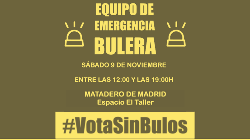 #VotaSinBulos: on the day of reflection, our Anti-Hoax Emergency Team takes to the streets