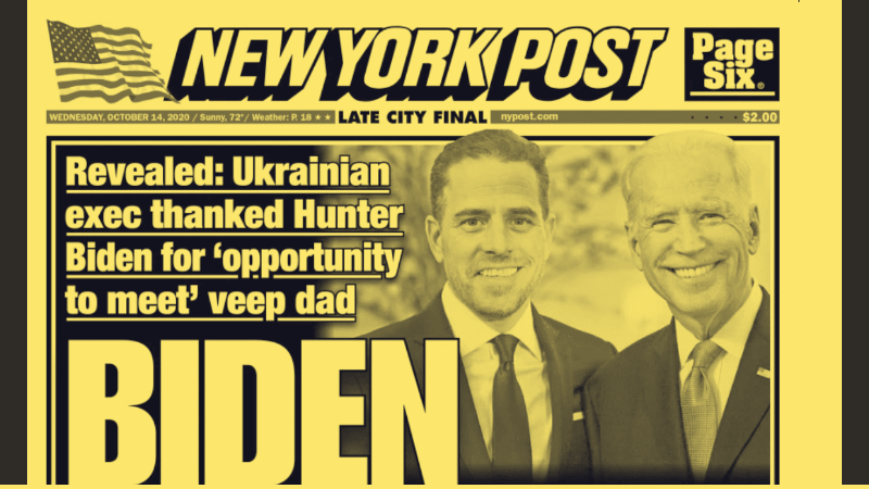Why it is a bad idea that Facebook and Twitter have limited the distribution of an article about Joe Biden’s son without it having been independently verified
