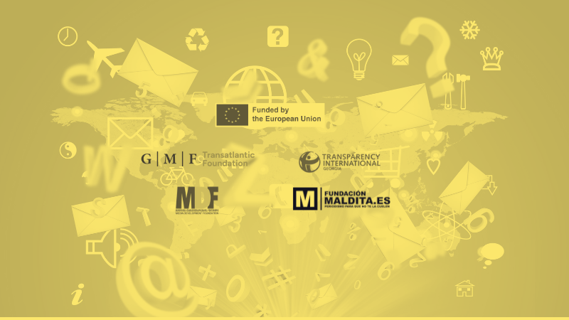 Fundación Maldita.es leads a European Union co-funded project to combat disinformation in Georgia