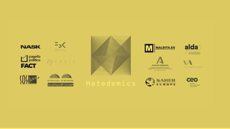 Maldita.es takes part in the European consortium Hatedemics to develop technological and educational tools to combat hate speech and disinformation