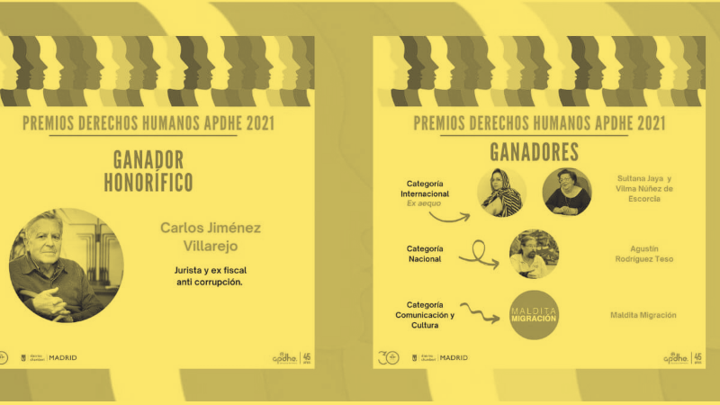 Maldita Migración wins the APDHE 2021 Award in the “Comunicación y Cultura” category