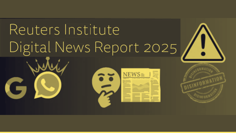 Spain is the third European country with the highest level of concern about disinformation, according to the Digital News Report