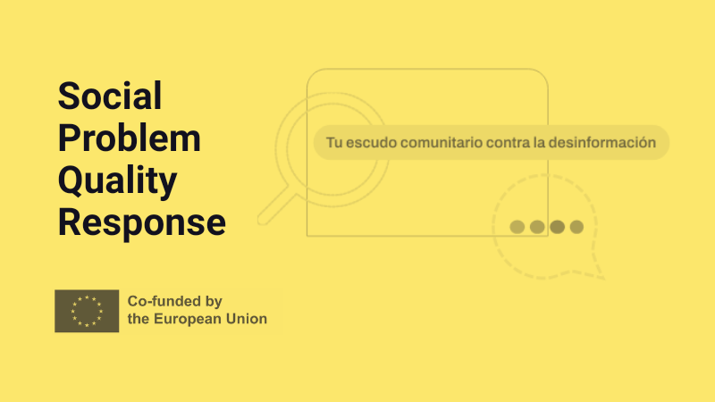 Fundación Maldita.es leads SPQR, a European initiative to combat disinformation through citizen participation and innovation