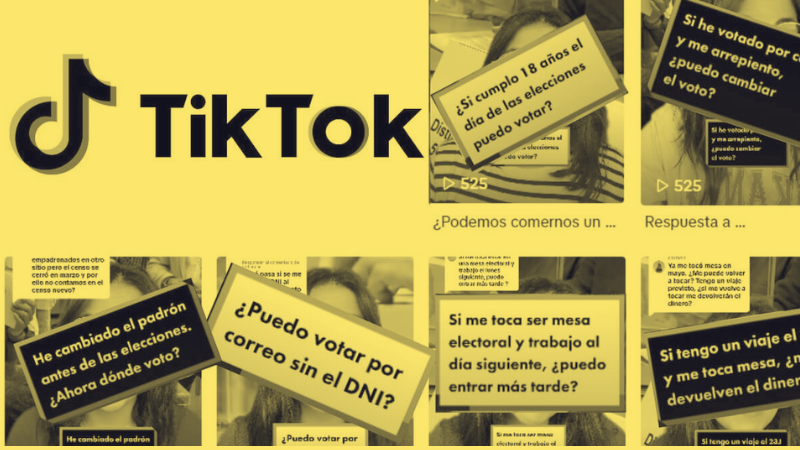 Maldita.es will fight election-related disinformation by creating educational content on TikTok