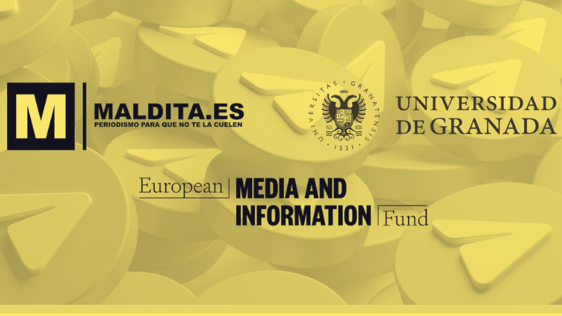 Maldita.es and the University of Granada receive a grant from the European Media & Information Fund to research disinformation dynamics on Telegram