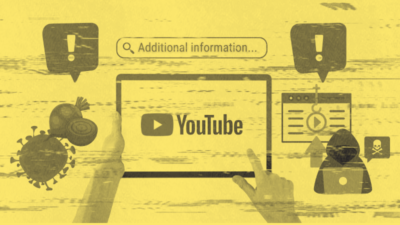Four examples on why fact-checking is "appropriate" on YouTube